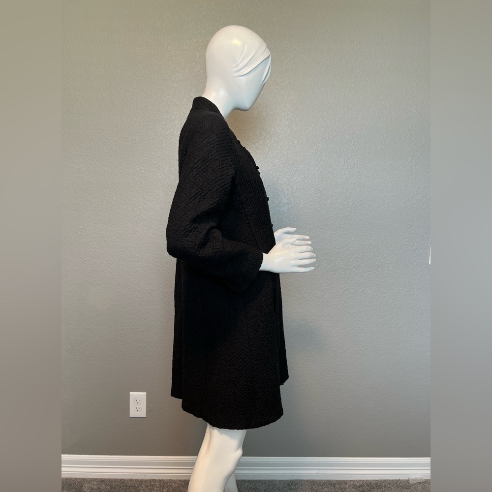 Eileen Fisher -Dress Jacket Black
Small A-Line Asian Woven Wool EUC - Picture 4 of 12
